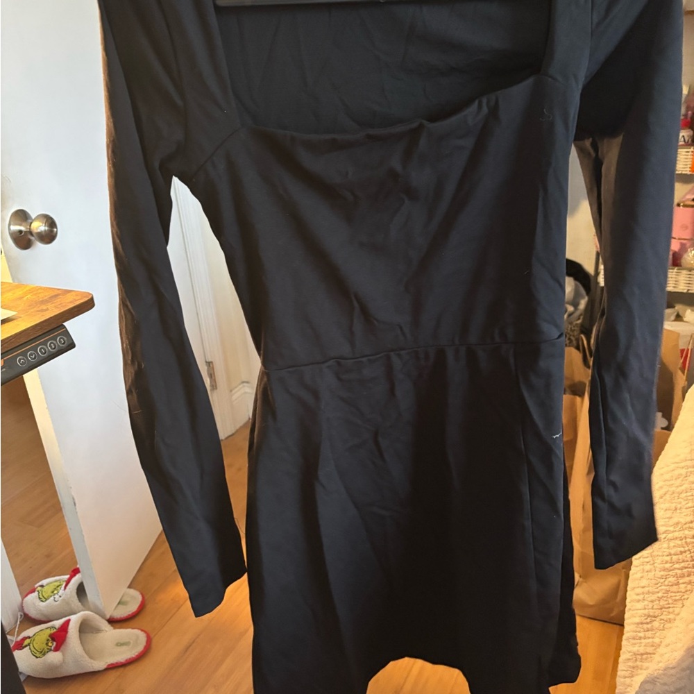 Black Long Sleeve Dress